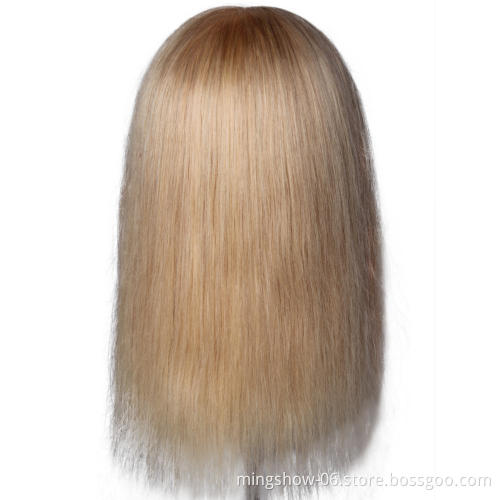 100% 613 human hair training head for hairdressers